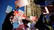 England, London: Brexit Proteste England, London: Brexit Proteste