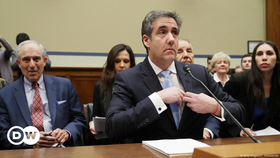 Trump's lawyer gives explosive testimony to Congress – DW – 02/27/2019