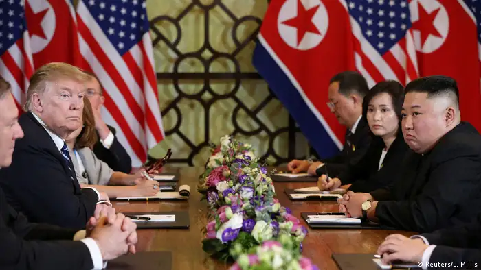 Vietnam l Hanoi, US-Präsident Donald Trump trifft den nordkoreanischen Staatschef Kim Jong Un