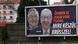 Ungarn Plakatwand mit George Soros und Jean-Claude Juncker Ungarn Plakatwand mit George Soros und Jean-Claude Juncker