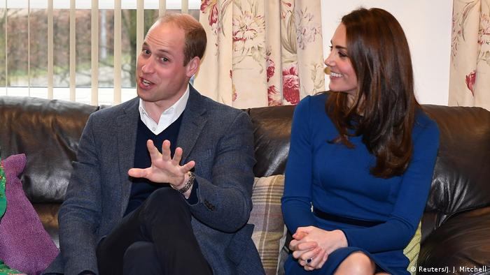 UK Prinz William und Herzogin Kate in Ballymena, Nordirland