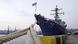 Arleigh Burke-class guided missile destroyer is seen at the Odessa Sea Port Arleigh Burke-class guided missile destroyer is seen at the Odessa Sea Port