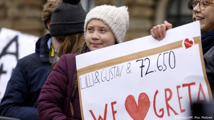 Hamburg Greta Thunberg Demonstration Klimaschutz Klima