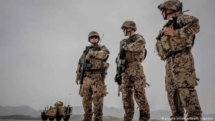 Afghanistan Bundeswehrsoldaten in Masar-I-Scharif