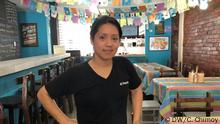 Peru Kochen und Küche in Lima | Betsy Albornoz vor ihrem Restaurant El Populacho