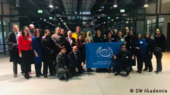 DW Bonn - Medientraining für WHO-Mitarbeitende und Ministerialbeamte aus dem Nahen Osten