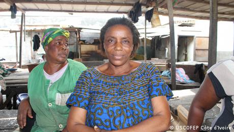 Afrika Fischerei l Mitarbeiterinnen in der Côte d'Ivoire (USCOFEP Côte d'Ivoire)