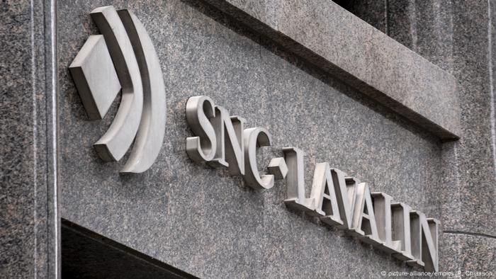 Kanada SNC-Lavalin Logo am Hauptquartier in Montreal (picture-alliance / empics / P. Chiasson)