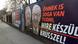 Ungarn Plakatwand mit George Soros und Jean-Claude Juncker Ungarn Plakatwand mit George Soros und Jean-Claude Juncker