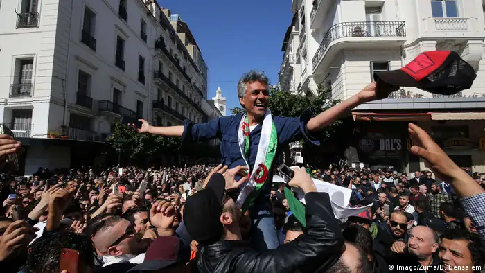 Algerien möglicher Präsidentschaftskandidat Geschäftsmann Rachid Nekkaz (Imago/Zuma/B. Bensalem)