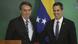 Governo de Jair Bolsonaro reconhece Juan Guaidó (dir.) como legítimo presidente da Venezuela Governo de Jair Bolsonaro reconhece Juan Guaidó (dir.) como legítimo presidente da Venezuela