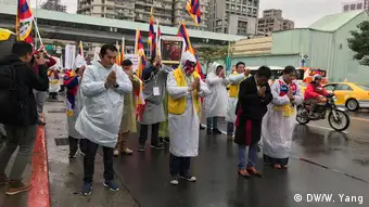 Taiwan 60. Jahrestag Tibetischer Aufstand | Demo in Taipeh
