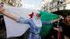 A student takes part in protests against President Abdelaziz Bouteflika in Algiers, Algeria A student takes part in protests against President Abdelaziz Bouteflika in Algiers, Algeria