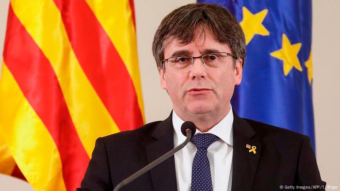 Spain bans Catalonia′s ex-leader Puigdemont from EU vote | News | DW |  30.04.2019