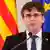 Carles Puigdemont speaks during a press conference in Brussels