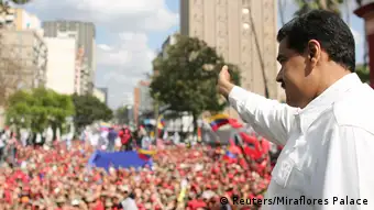 Venezuela Nicolas Maduro Rede Anhänger
