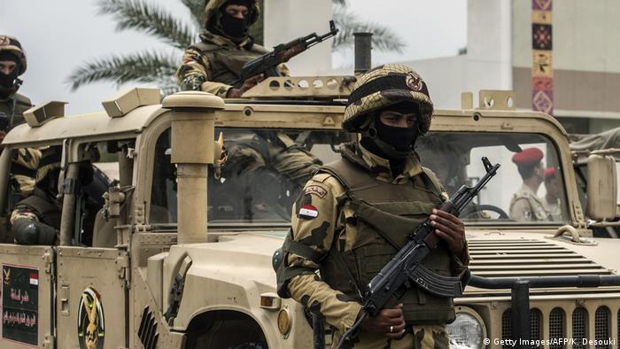 Egyptian military in Sinai