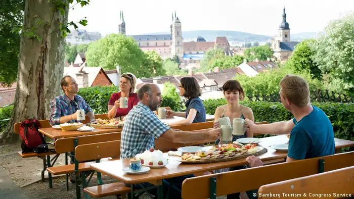 Beer garden in Bamberg (Bamberg Tourism & Congress Service)