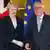 Frankreich Brexit l Theresa May trifft sich mit Juncker in Strassburg