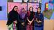 Four instructors of the Sindh Tech Skill Development Center for women and girls in Karachi