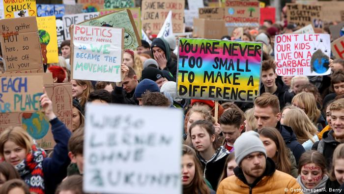 Hamburg Greta Thunberg bei Klimastreik