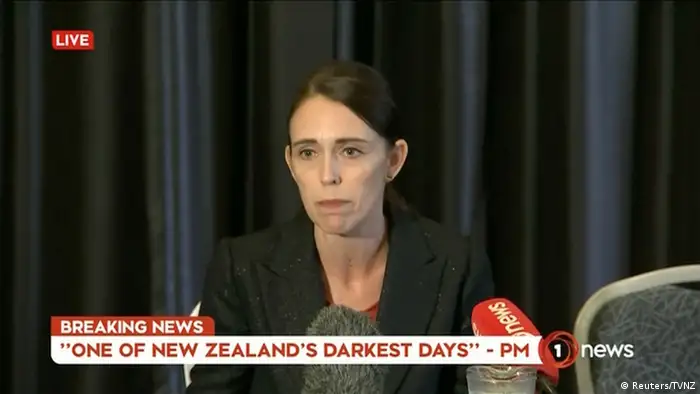 Neuseeland Angriff auf Moscheen in Christchurch | Jacinda Ardern, Premierministerin