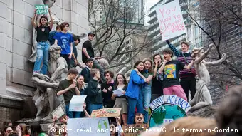 USA Schüler protestieren für Klima