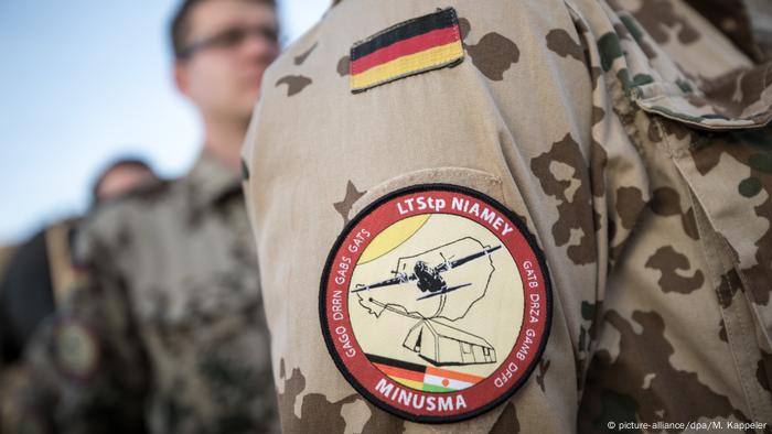 Niger Bundeswehr | Schulterabzeichen Lufttransportstützpunkt Niamey LTStp am Flughafen in Niamey