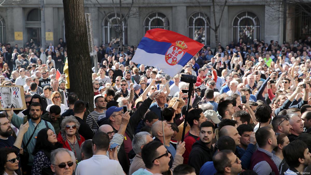 Anti Government Protests Are Spreading In Serbia Dw 03182019