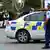 Policía tras el atentado en las mezquitas de Christchurch.