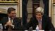 Außenminister Qureshi und US-Senator Kerry in Washington. Außenminister Qureshi und US-Senator Kerry in Washington.