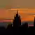 Москва на закате