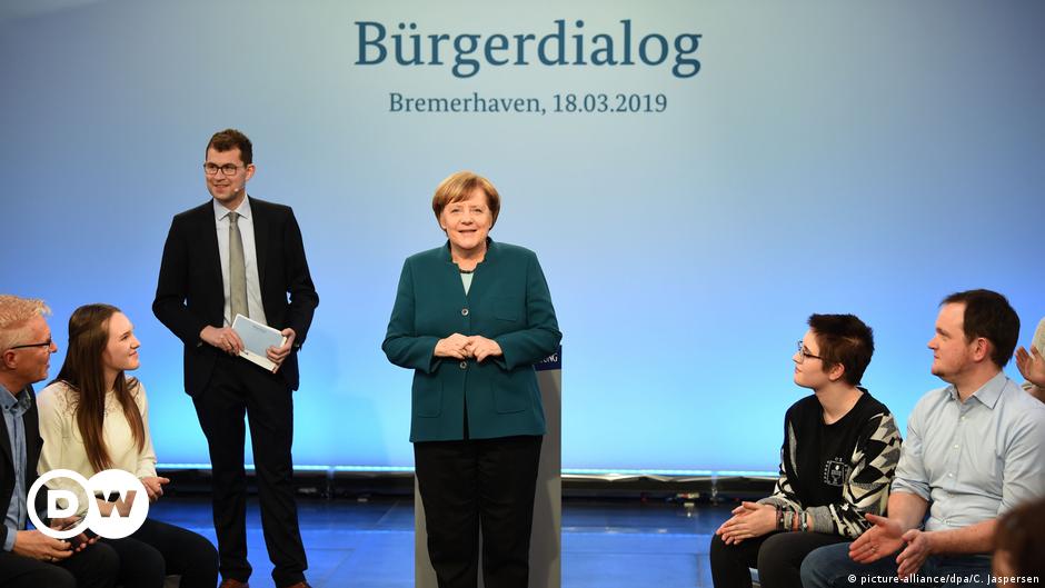 Merkel Langsam Habe Ich Mich Eingearbeitet Deutschland Dw 18 03 2019