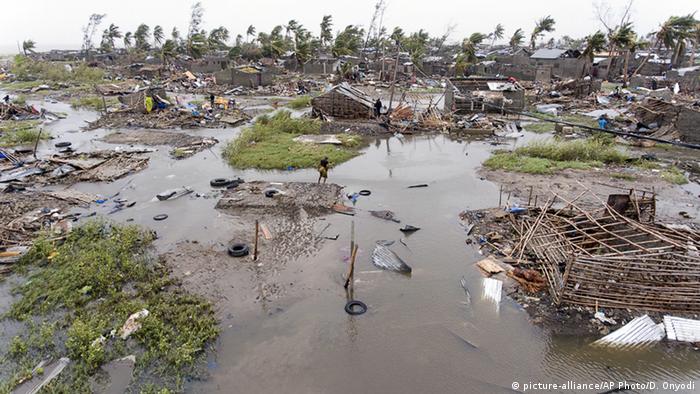 Ciclone destruiu 90% da segunda maior cidade de Moçambique