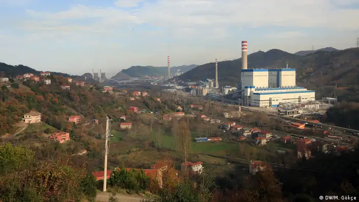 Kohlekraftwerk in Zonguldak, Türkei