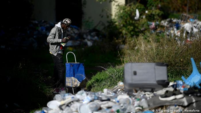 Нищий в Италии