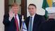 Bolsonaro durante encontro com Trump na Casa Branca Bolsonaro durante encontro com Trump na Casa Branca