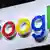 Logomarca da Google em relevo