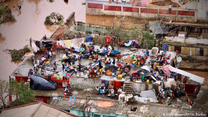 Mosambik Buzi Nach Zyklon IDAI