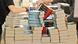 Leipziger Buchmesse 2019 | Vorbereitungen, Bücherstapel Leipziger Buchmesse 2019 | Vorbereitungen, Bücherstapel