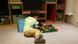 A child plays at a daycare in Germany A child plays at a daycare in Germany