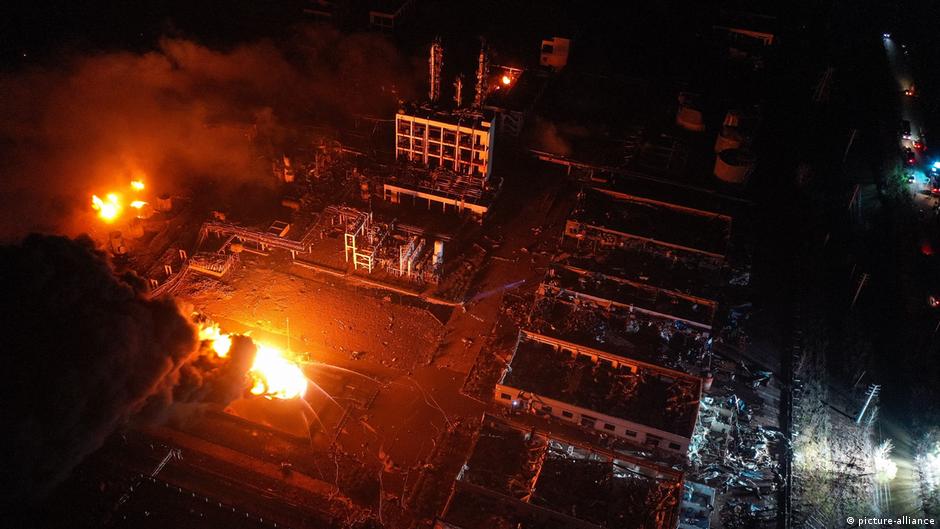 78人死亡:政府关闭江苏盐城响水化工园区 德国之声来自德国介绍