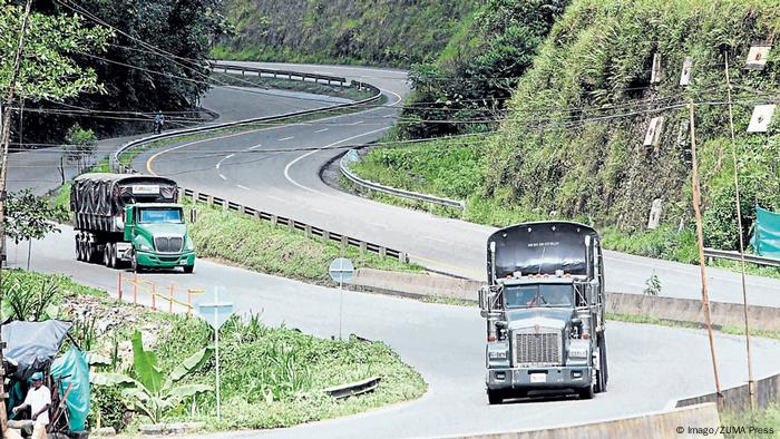 Kolumbien Autobahn in der Region Valle del Cauca (Imago/ZUMA Press)