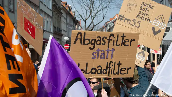 Göttingen Proteste gegen Urheberrechtsreform