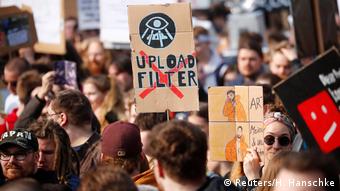 Berlin protest against copyright reform