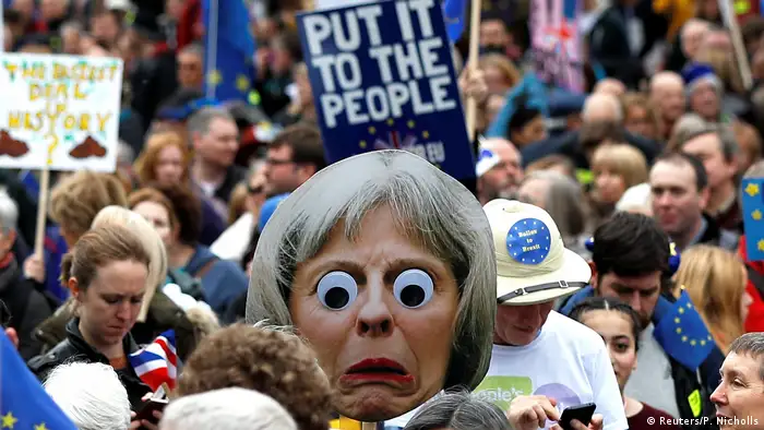 Großbritannien London People's Vote Demonstration (Reuters/P. Nicholls)