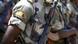 Malian soldiers with guns Malian soldiers with guns