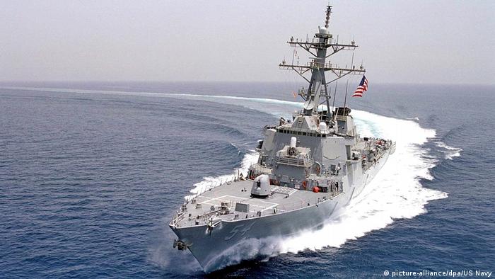 Persischer Golf USS Curtis Wilbur Patrouille (picture-alliance/dpa/US Navy)