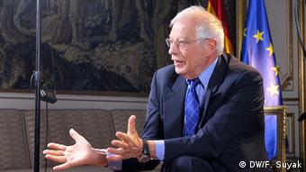 Conflict Zone-Interview mit Spaniens Aussenminister Borrell