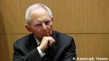 President of the German Bundestag Wolfgang Schaueble attends the official launch of the Franco-German Parliamentary Assembly in Paris, France, March 25, 2019. REUTERS/Benoit Tessier